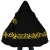 Black Trafalgar Law One Piece AOP Hooded Cloak Coat MAIN Mockup - One Piece Shop