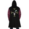 Dracule Mihawk One Piece AOP Hooded Cloak Coat BACK Mockup - One Piece Shop