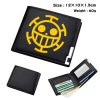 Fashion Men One Piece Pu Wallet Anime Peripheral Zipper Short Coin Purse Cartoon Multifunctionl Card Holder 2 - One Piece Shop