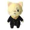 Genuine Japanese 30CM Plush Dolls Anime One Piece Luffy Zoro Sanji Ace Large Stuffed Toys Cat 3 - One Piece Shop