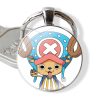 Glass Cabochon Keychain Pendant Car Key Chains Handmade Fashion Design Cartoon Creative ONE PIECE Tony Chopper 1 - One Piece Shop