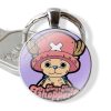 Glass Cabochon Keychain Pendant Car Key Chains Handmade Fashion Design Cartoon Creative ONE PIECE Tony Chopper 4 - One Piece Shop