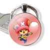 Glass Cabochon Keychain Pendant Car Key Chains Handmade Fashion Design Cartoon Creative ONE PIECE Tony Chopper 5 - One Piece Shop