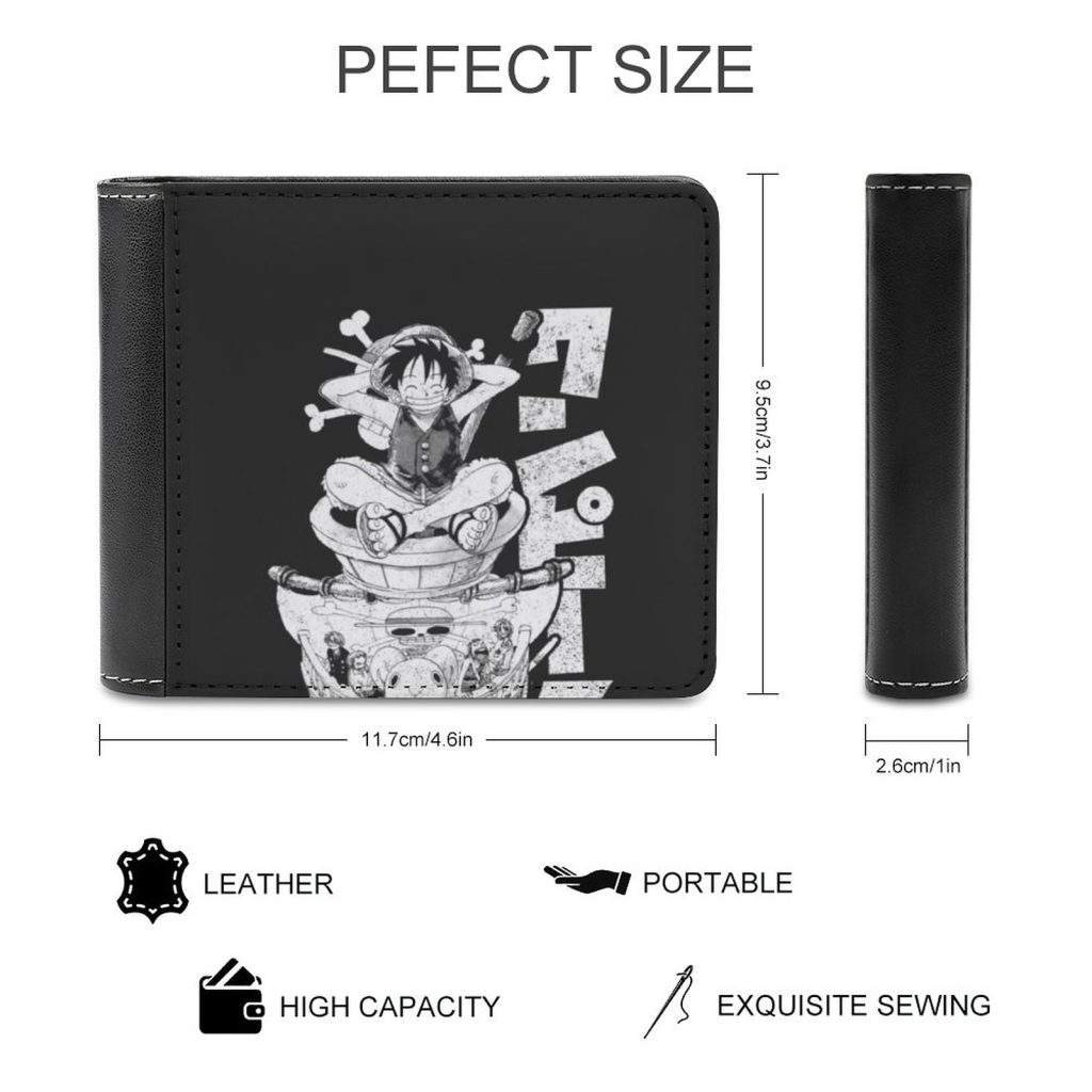 Hats White Fashion Credit Card Wallet Leather Wallets Personalized Wallets For Men And Women Pirate Hats 1 - One Piece Shop