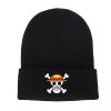 Japan Anime Luffy Roronoa Zoro Cotton Casual Beanies for Men Women Knitted Winter Hat Solid Hip 1 - One Piece Shop