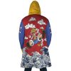 Luffy Gear 5 Sea Wave OP AOP Hooded Cloak Coat BACK Mockup - One Piece Shop