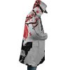 Monkey D. Luffy Pirate King One Piece AOP Hooded Cloak Coat RIGHT Mockup - One Piece Shop