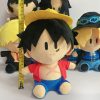 New 25cm One Piece Plush Toy Anime Luffy Chopper Ace Pattern Soft Stuffed Plush Dolls Toys 2 - One Piece Shop