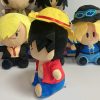 New 25cm One Piece Plush Toy Anime Luffy Chopper Ace Pattern Soft Stuffed Plush Dolls Toys 3 - One Piece Shop