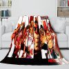 ONEPIECEThrowFlannelBlanketSoftCozyAllSeasonsforSofaBed 8 - One Piece Shop