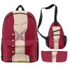 One Piece 3 Pieces Set Backpack 3D Printing Travel School Students Schoolbag Laptop Backpack Shoulder Bag 1 - One Piece Shop