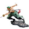 One Piece Action Figure Three Knife Fighting Skill Roronoa Zoro Anime Model Decorations PVC Toy Gift 3 - One Piece Shop