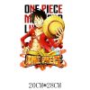 One Piece Anime Fusible Stickers Iron On Transfers For Clothing Thermoadhesive Adhesive Therma Patches T Shirt 2 - One Piece Shop