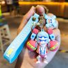 One Piece Anime Keychain Kawaii Luffy Chopper Zoro Franky Keychains Children Toys Robin Nami Sanji Keyring 1 - One Piece Shop