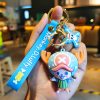 One Piece Anime Keychain Kawaii Luffy Chopper Zoro Franky Keychains Children Toys Robin Nami Sanji Keyring - One Piece Shop