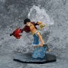 One Piece Anime Monkey D Luffy Roronoa Ace Pvc Action Model Collection Cool Stunt Figure Toy 1 - One Piece Shop