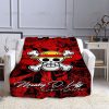 One Piece Blanket Monkey D Luffy Logo - One Piece Shop