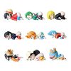 One Piece Funny Sleep Luffy Zoro Nami Sanji Chopper Action Figure Ornament Anime PVC Model Doll - One Piece Shop