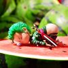 One Piece Funny Sleep Luffy Zoro Nami Sanji Chopper Action Figure Ornament Anime PVC Model Doll 2 - One Piece Shop