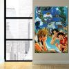 One Piece Luffy Ace Sabo Brotherhood Friendship 1pc Wall Art 3 - One Piece Shop