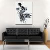 One Piece Pirate Roronoa Zoro Black And White 1pc Wall Art 1 - One Piece Shop