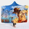 One Piece Portgas D. Ace Wearable Blanket - One Piece Shop