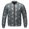 One Piece Tony Tony Chopper Pattern Dope Bomber Jacket Front - One Piece Shop