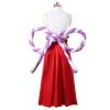 One Piece Yamato Cosplay Costume Wano Country Kimono Sets Kozuki Oden Oniji Wig Headgear Halloween Party 1 - One Piece Shop