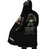 Roronoa Zoro One Piece AOP Hooded Cloak Coat SIDE Mockup - One Piece Shop