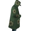 Roronoa Zoro Wano Country Arc Hooded Cloak Coat RIGHT Mockup - One Piece Shop