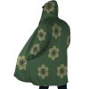 Roronoa Zoro Wano Country Arc Hooded Cloak Coat SIDE Mockup - One Piece Shop