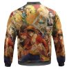 Stunning One Piece Pirate Characters Bomber Jacket Back - One Piece Shop