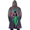 Trippy Hippie Trip Brook One Piece AOP Hooded Cloak Coat BACK Mockup - One Piece Shop