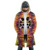 Trippy Luffy One Piece AOP Hooded Cloak Coat FRONT Mockup - One Piece Shop