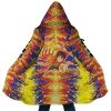 Trippy Luffy One Piece AOP Hooded Cloak Coat MAIN Mockup - One Piece Shop