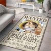 luffy wanted one piece rugs - One Piece Shop