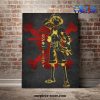 new style luffy one piece wall art with framed 115 - One Piece Shop