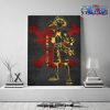 new style luffy one piece wall art with framed 222 - One Piece Shop