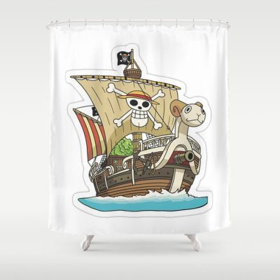 one piece s4 shower curtains - One Piece Shop