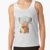 Super Kawaii Tony Tony Chopper Eating Brioche! Tank Top Official One Piece Merch