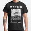 Monkey D Luffy Gear 5 Wanted Bounty Poster Nika 4Th Yonko T-Shirt Official One Piece Merch