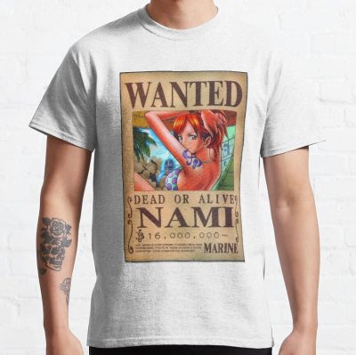 Nami Wanted Poster With 16 Million Berries T-Shirt Official One Piece Merch