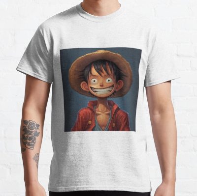 Luffy Cartoon Art T-Shirt Official One Piece Merch