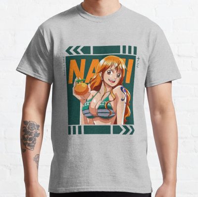 Nami One Piece Square Design T-Shirt Official One Piece Merch