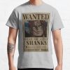 Shanks One Piece Wanted Red Hair Bounty Poster T-Shirt Official One Piece Merch