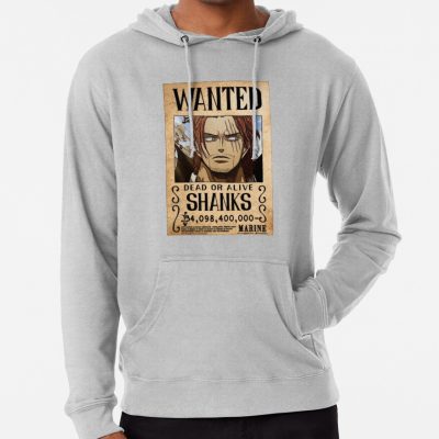 Wanted "Shanks Le Roux" In One Piece Hoodie Official One Piece Merch