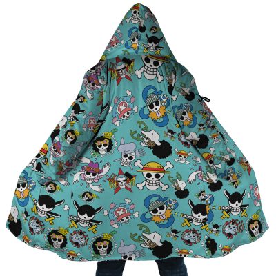 strawhats Hooded Cloak Coat main - One Piece Shop
