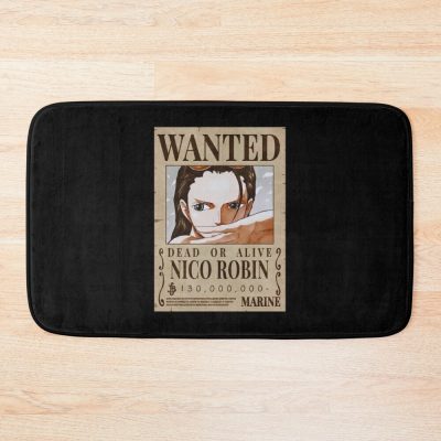 One Piece Nico Robin Bounty Wanted Poster  - Tshirt Bath Mat Official One Piece Merch