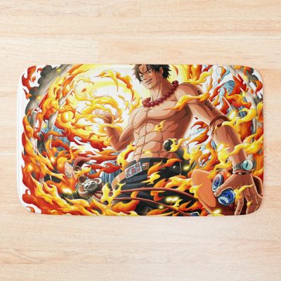 Portgas D Ace Bath Mat Official One Piece Merch