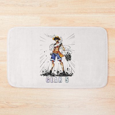 Anime Monkey D Luffy Gear 5 Bath Mat Official One Piece Merch